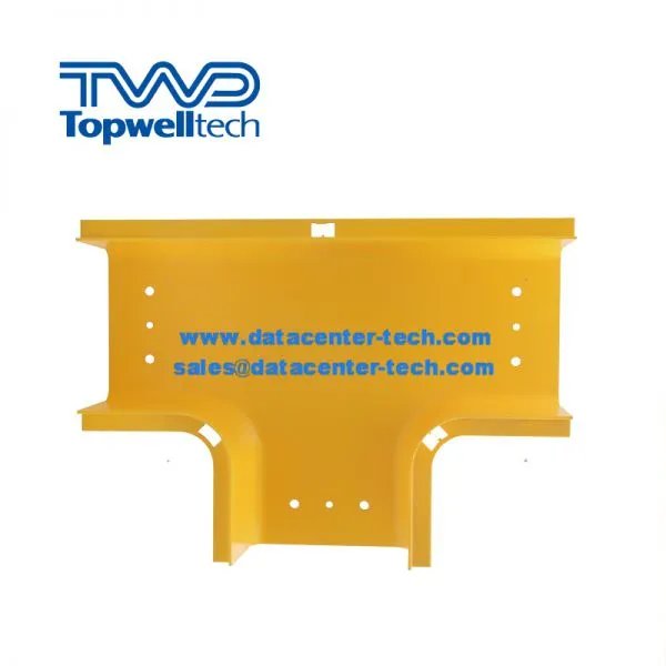 Yellow Plastic PVC /ABS Fiber Cable Tray Routing System photo-2