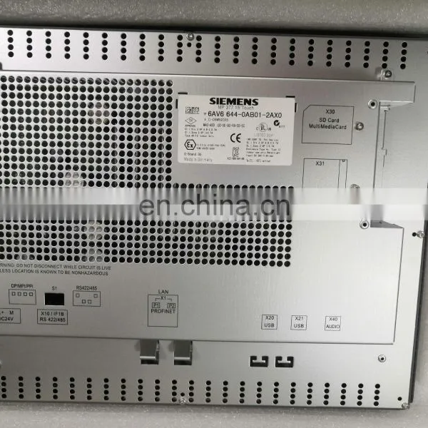 Siemenss Touch Screen 6AV6644-0AB01-2AX0 photo-4