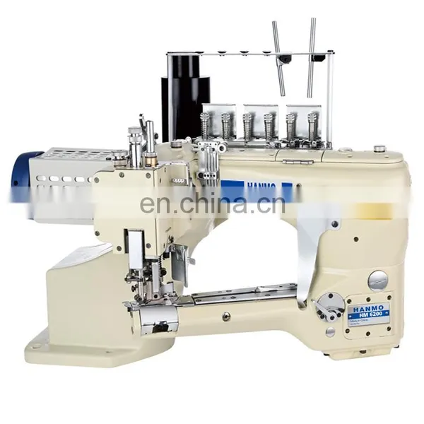 HM6200D Direct Drive 4 Needle 6 Thread Flat-seamer Sewing Machine photo-2