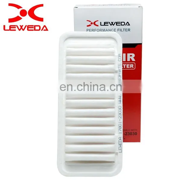 Leweda Brand Auto Spare Parts Air Filter 17801-23030 for Japanese Car photo-4