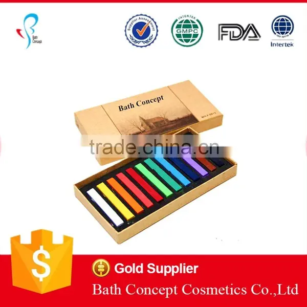 Bright Colored Chalk Powder for Hair OEM photo-3