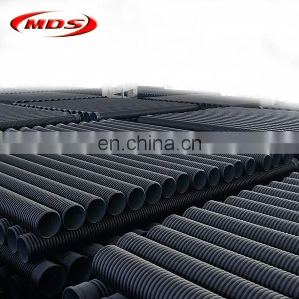 Double Wall 75mm Corrugated Plastic Drainage Pipe photo-4