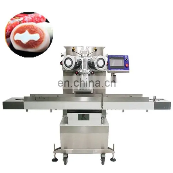 China Professional Manufacturer Automatic Double Filling Mochi Ball Maker Machine Rice Cake Machine photo-2