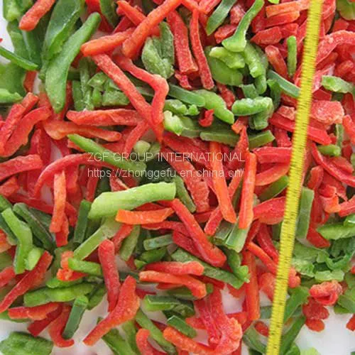 Frozen IQF Frozen Mixed Vegetable-mixed Pepper Strips