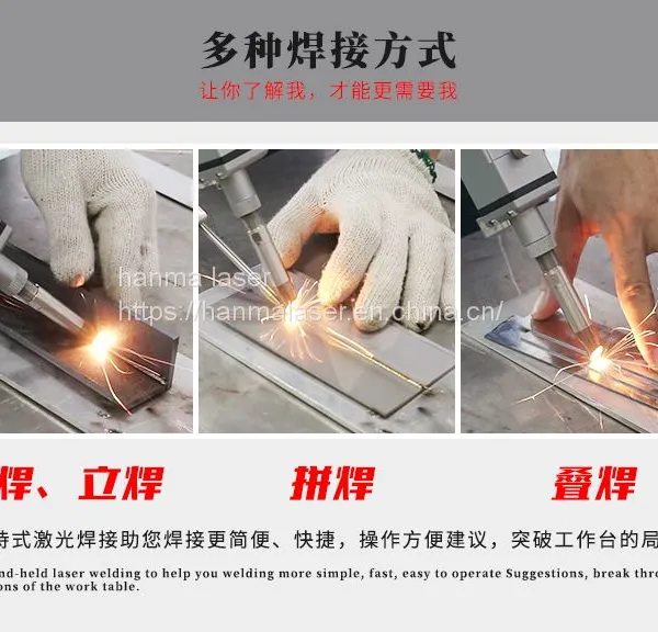 Guangdong Brand Hanma Laser 1000W HM-H1000 Laser Handheld Welding Machine photo-3