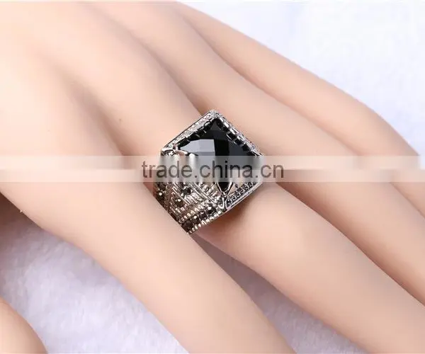 Fashion Silver Stone Ring Designs for Men photo-2