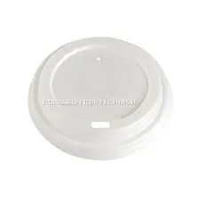 China Supplier Eco Paper Cup Lids Biodegradable Coffee Hot Cup Lids Eco Cups Lids