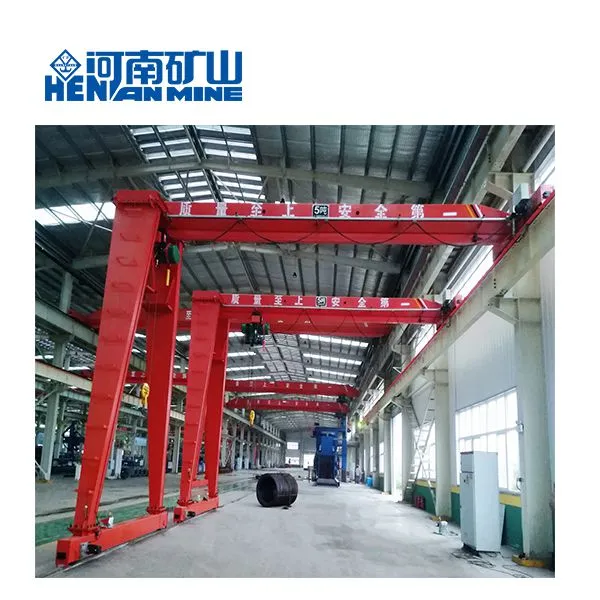 Best Selling BMH Type 3ton 5ton 10 Ton Electric Hoist Single Girder Semi Gantry Crane