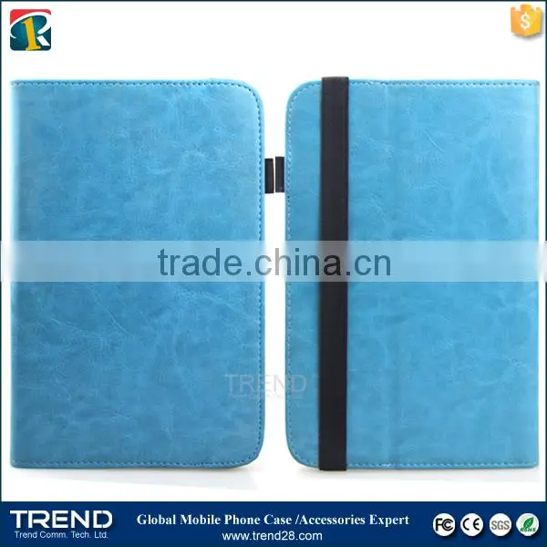 China Supplier Universal Wallet Flip pu Leather Case for Tablet photo-6
