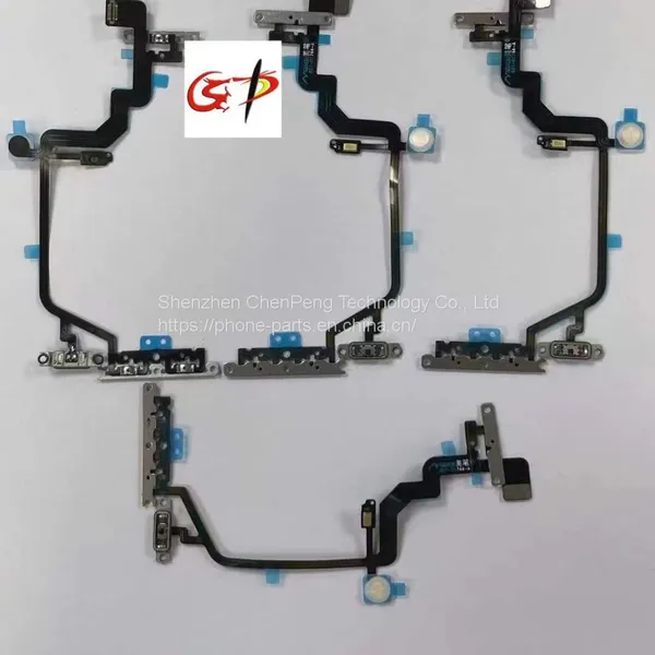 For Iphone On/off Flat Cable Volume Flex Sense Flat Cable 5S 5G 6g 7G Flex 8plus X Xs Xr 11 12pro