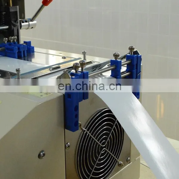 Small Computer Hot Cutting Nylon Polyester Webbing Strap Belt Automatic Roll to Sheet Cutting Machine photo-5