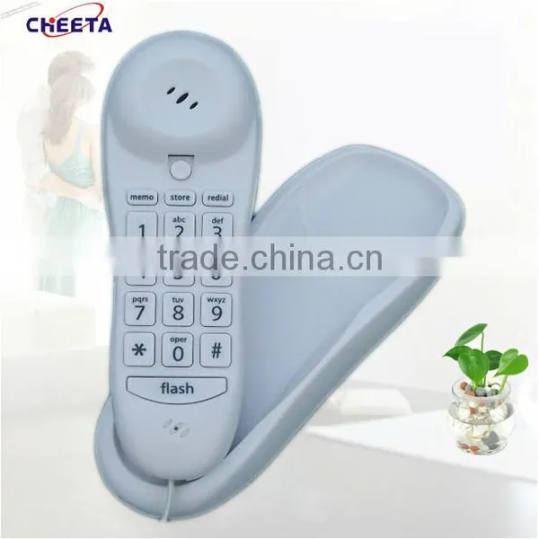 Hotel Telephone Wall Mounted Phone Funny Slim Telephone photo-2