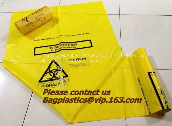 Biohazard Bags Small Biohazard Specimen Bag Used for Biohazard Bag Definition Biohazard Bags Canada Biohazard Waste photo-4