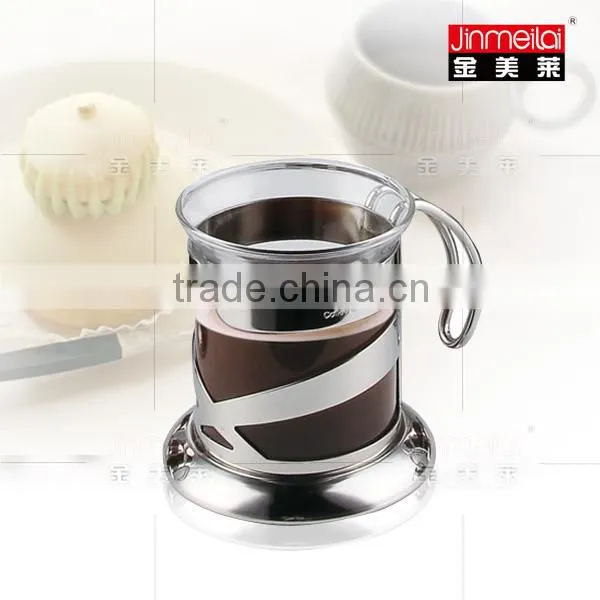 Chrome Plated Coffee Cup Tea Cup Mug photo-3