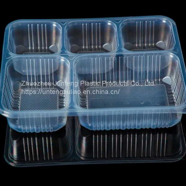 3/4/5 Compartment Disposable Plastic Food Container Food Grade PP Meal Pre Lunch Box With Lid photo-3
