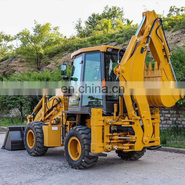 Mini Tractor Backhoe Wheel Loader New Backhoe Excavator Loader Price for Sale photo-3
