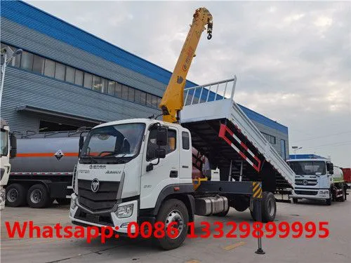 Good Price Customized FOTON 8T Telescopic Crane Boom Mounted on Cargo Truck for Sale, photo-3