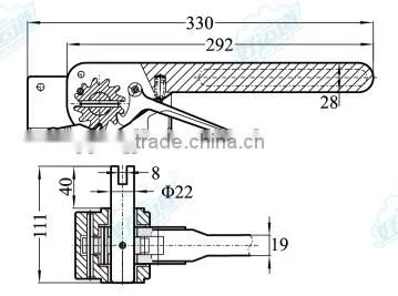 04805 Zinc Plated Curtain Fixing photo-2