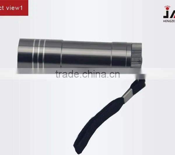 JAK HF1203 Shockproof 9 LED Aluminium Flashlight photo-2