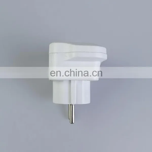 High Quality 2 Pin to Universal Plug Adapter International Travel Home White photo-5
