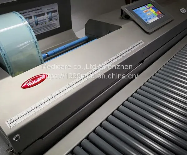 MDcare MD8600 7'' LCD Capacitive Touch Screen' 40CM Sterilization Bag Continuous Auto Cutter Seal Complexer Dental Sealers 600W 220V photo-4