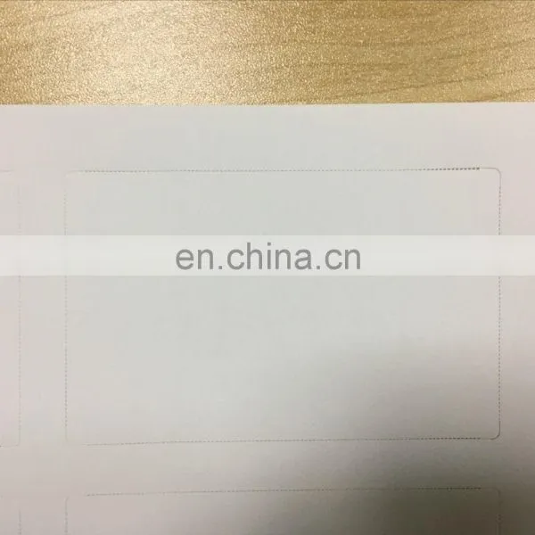 10 Mil Teslin 8-up Sheet for Printing photo-2