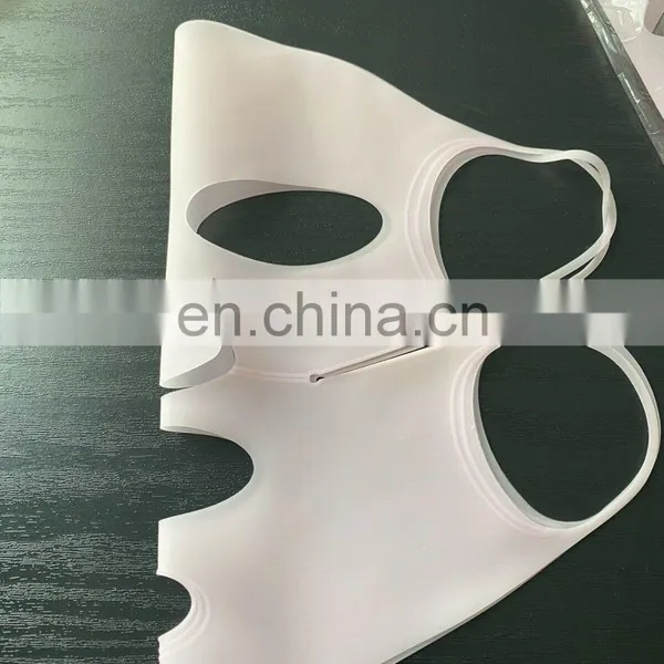 Reusable Flexible Absorption Prevent Evapor Silicone Face Mask Cover photo-4