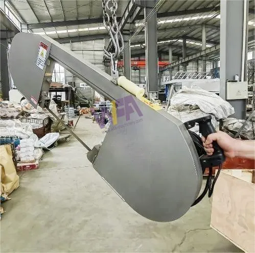 WFA Professional Manufacture Pig Slaughterhouse Equipment Pork Slaughtering Splitting Saw Price photo-4