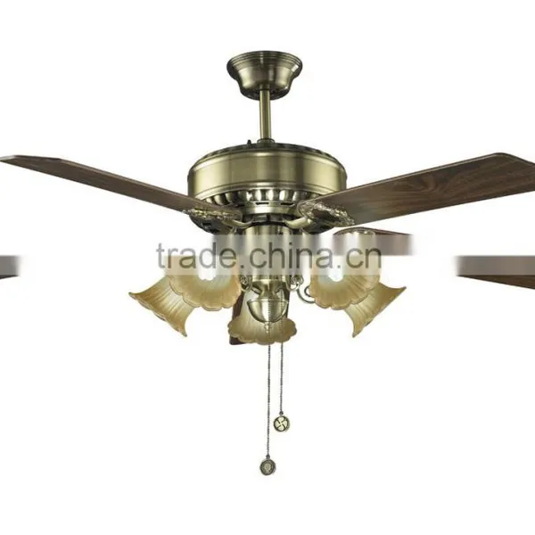 Modern Home Appliance Decorative Led Light Remote Control Ceiling Fan