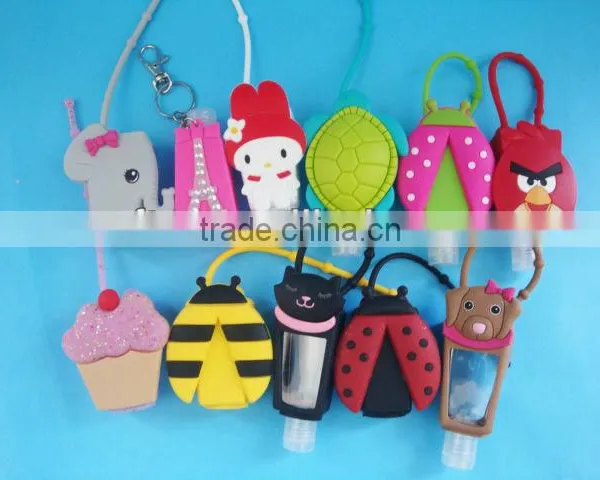 Silicone Holder For 30ml Hand Sanitizer Bottle Case