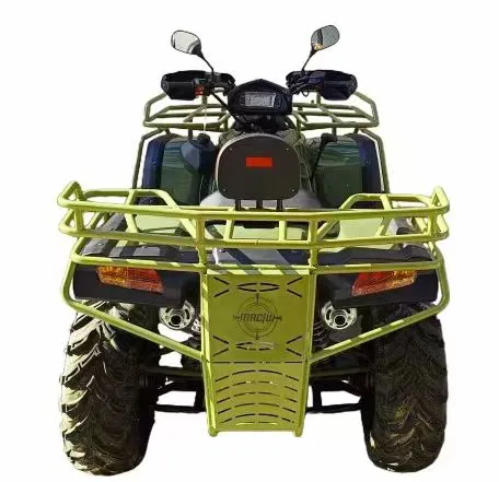 4WD Shaft Driving 350CC 4X4 Quad ATV With Safe Bumper and Big Power