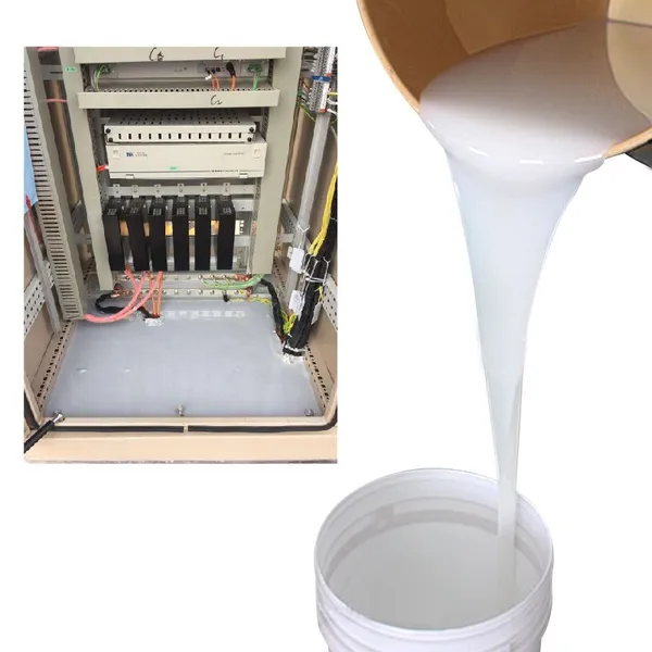 Gel Seal Silicone Encapsulating RTV Easy Peel Off Silicon Rubber Electrical Connectors Good Consistency