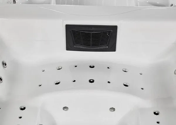 In-ground Infinity Smart Temperature-controlled Finished Swimming Pool; Small Home Wave-reverse Current Fitness Pool; Acrylic Family photo-5