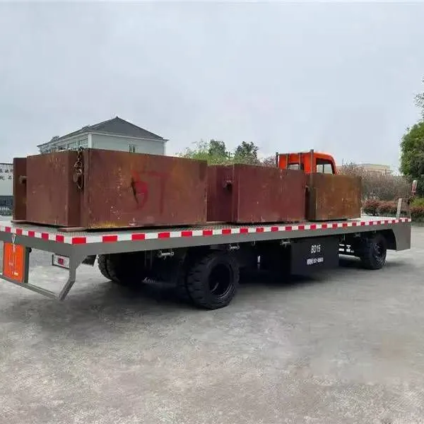 30-ton Electric Truck - 30-ton Load Capacity Electric Flatbed Truck for Factory Areas photo-5