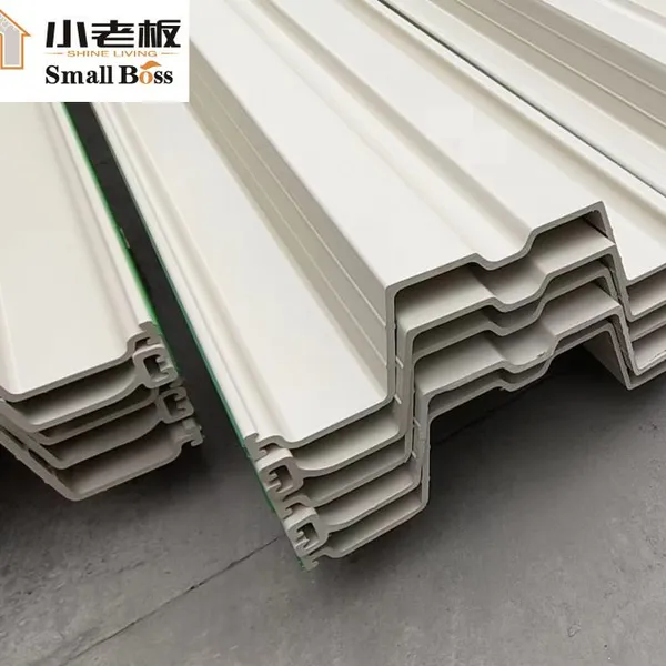 PVC Sheet Pile Vinyl Sheet Piling Z and U Type PVC Sheet Piling for Water Control Solution Easy Installation Durable photo-3