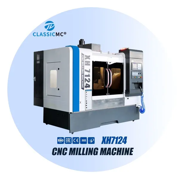 Hot Sale Xh7124 High Precision Metal CNC Turning Center for Complex Parts Machining