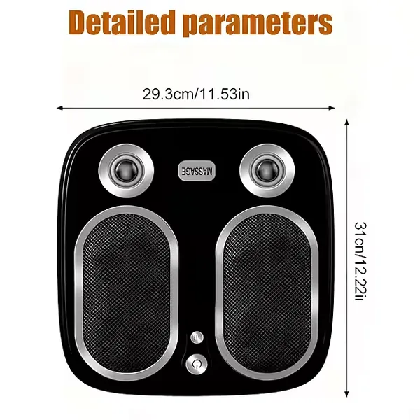 Portable Foot Massage Machine With Kneading Roller and Heat Therapy MH-810 photo-5