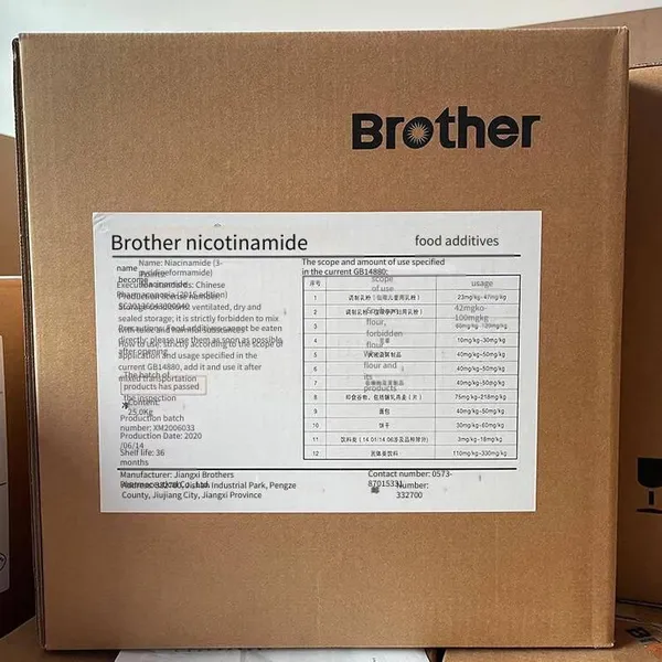 Food-grade Nicotinic Acid Powder, Nicotinamide, Vitamin pp Food Additive, Nutritional Fortifier photo-3
