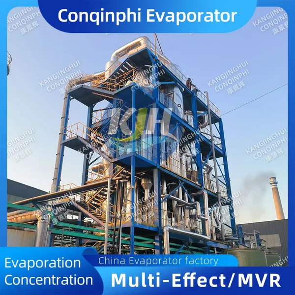 MVR Crystallization Evaporator With Touchscreen PLC and Remote Monitoring for Chemical Industry