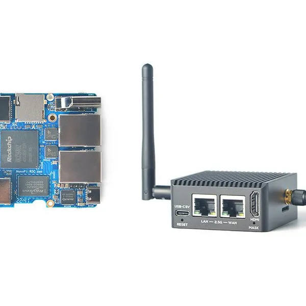 NanoPi R5C | RK3568B2 | Dual 2.5G Compact IoT Gateway Board photo-4