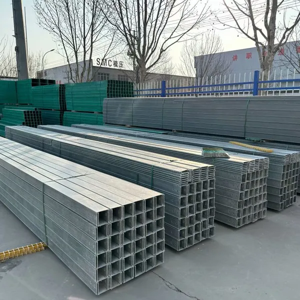 Custom Perforated Fiberglass and Galvanized Steel Cable Tray for Projects photo-5