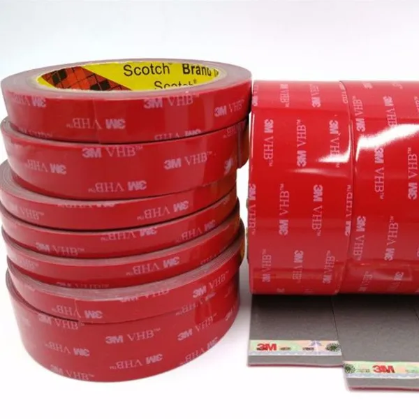 Custom Die‑Cut 3M 4991 VHB Double‑Sided Foam Adhesive Tape
