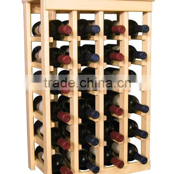 Wooden Wine Rack, Wine Bottle Display Shelf, Wholesale Red Wine Rack Holder photo-2