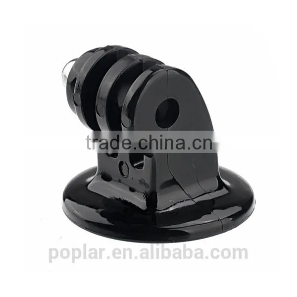 Poplar Monopod Tripod Mount Adapter Plastic Black Color Tripod Adapter Gopros photo-2