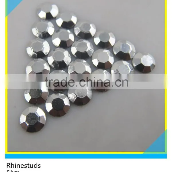 Cheap Price Hotfix Aluminum Lt. Purple Loose Rhinestuds For Garment photo-6