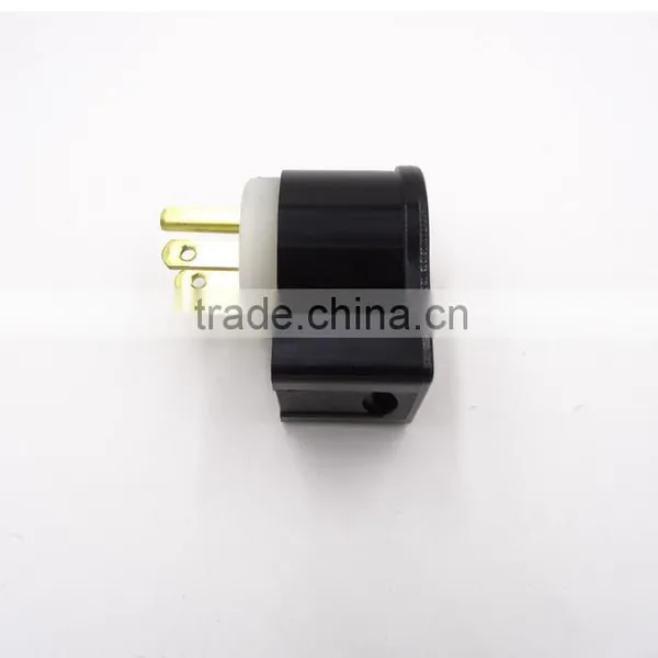 Super Tough Nylon Black-beige Nema 5-15 Plug/Right Angled NEMA 5-15P/Industrial Plug photo-2