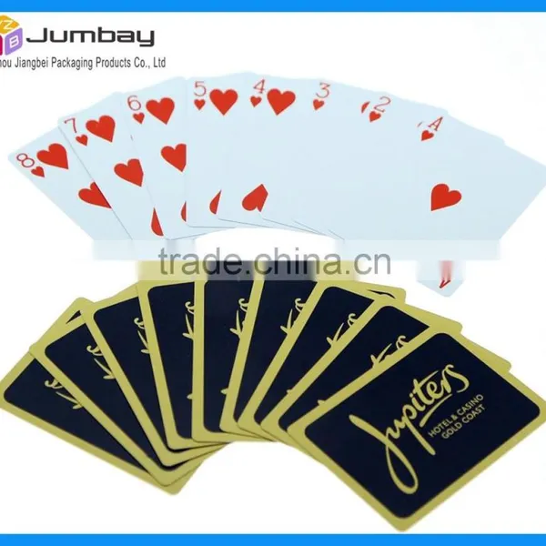 Gold Ink Plastic Playing Cards photo-3