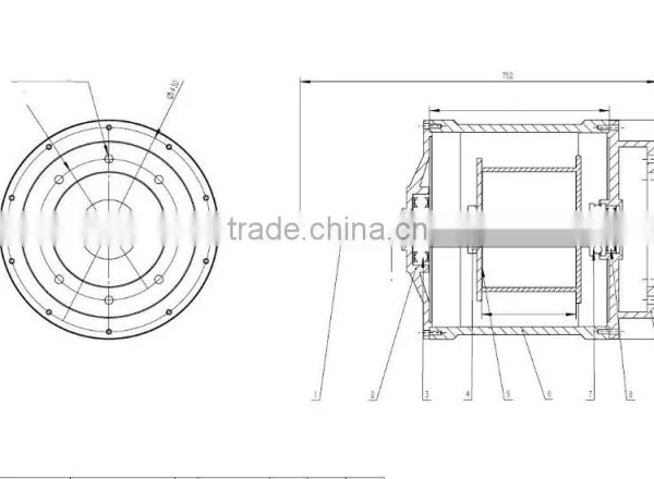 5KW Low RPM, PMG (Permanent Magnet Generator) photo-3