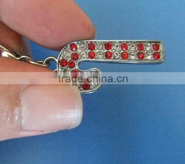 Zinc Alloy Jewelry Christmas Crutch Pendant Charm photo-2