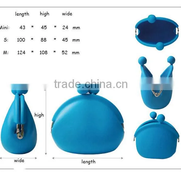 Hot Selling Silicone Rubber Change Purse Silicone Purse photo-6